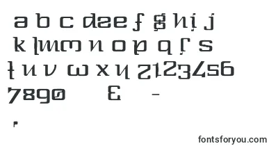  OneEightyRegular font