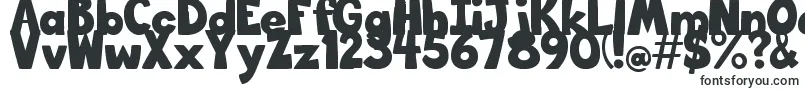 Шрифт BigBottomTypefaceNormal – шрифты для Adobe Reader