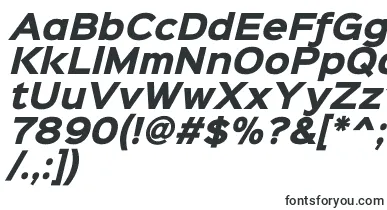  Sinkinsans800blackitalic font