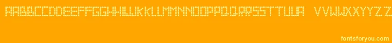 Подробнее о шрифте Sallyross Шрифт Sallyross – жёлтые шрифты на оранжевом фоне