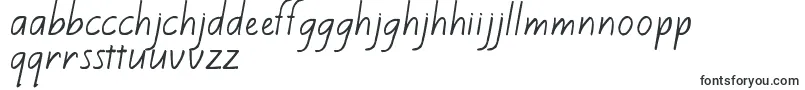 Шрифт Kiwischoolhandwritingregular – корсиканские шрифты