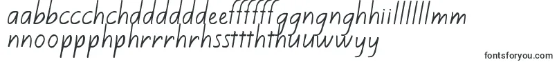 Шрифт Kiwischoolhandwritingregular – валлийские шрифты