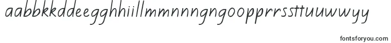 Шрифт Kiwischoolhandwritingregular – себуанские шрифты