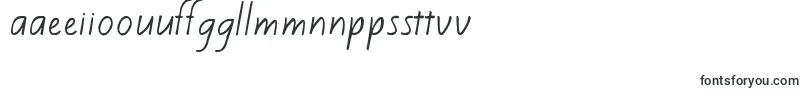 Шрифт Kiwischoolhandwritingregular – самоанские шрифты