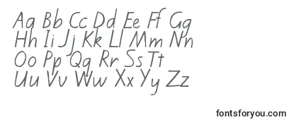Шрифт Kiwischoolhandwritingregular