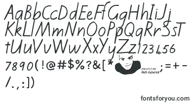  Kiwischoolhandwritingregular font
