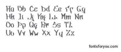 Überblick über die Schriftart Type2