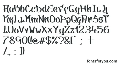  Type2 font