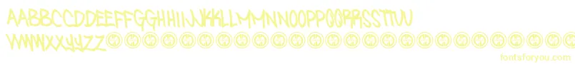 SniffinpaintRegular Font – Yellow Fonts