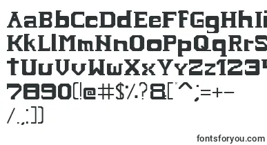  Hardcopyfont font