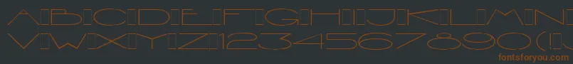 En savoir plus sur la police ViennaExtendedLetPlain.1.0 Police ViennaExtendedLetPlain.1.0 – polices brunes sur fond noir