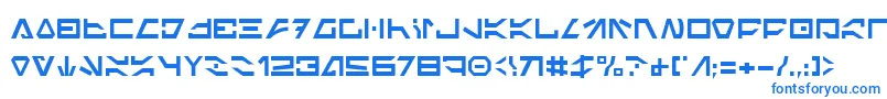 ImperialCode Font – Blue Fonts on White Background