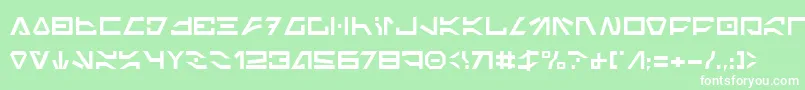 ImperialCode Font – White Fonts on Green Background