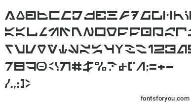 ImperialCode font