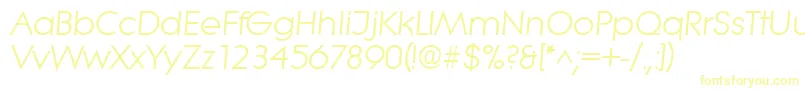 LiteraItalic Font – Yellow Fonts