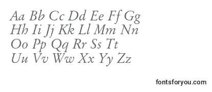 OriginalgaramondcbtItalic Font