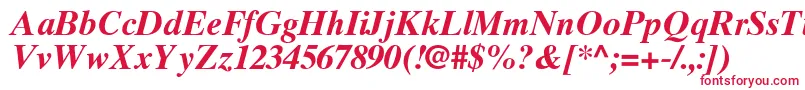 TimesTenGreekBoldInclined Font – Red Fonts