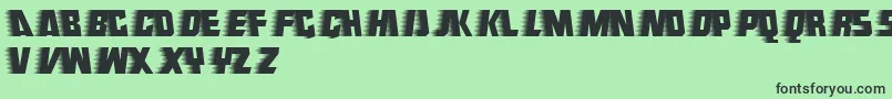 Endeavourforever-fontti – mustat fontit vihreällä taustalla