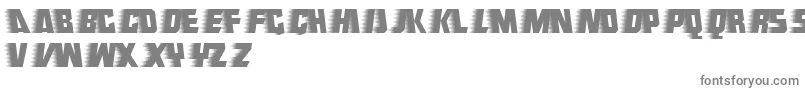 Endeavourforever-fontti – harmaat kirjasimet valkoisella taustalla