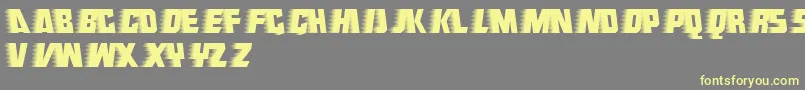 Endeavourforever-fontti – keltaiset fontit harmaalla taustalla