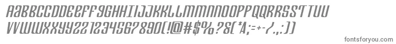 フォントDepartmenthsemital – 灰色のフォント