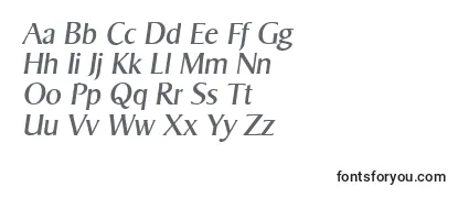 SigvarserialItalic Font