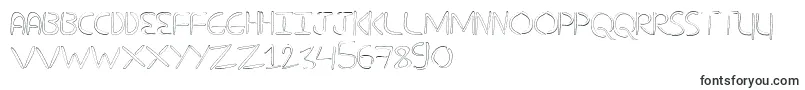 NuevostencilHollow Font – Corporate Fonts