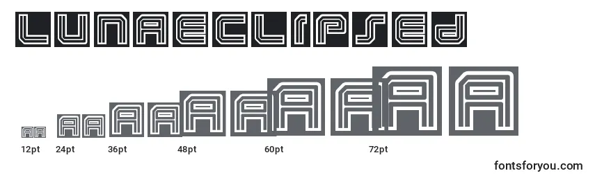 Lunaeclipsed Font Sizes