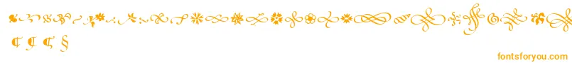 PoeticaSuppOrnaments Font – Orange Fonts