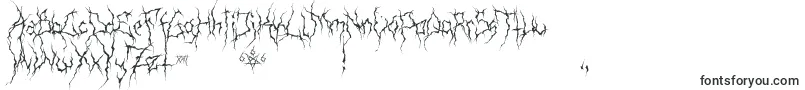 XxiiUltimateBlackMetal-Schriftart – Schriftarten, die mit X beginnen