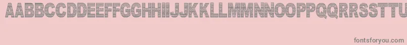 More about DocallismeHasPattern Font DocallismeHasPattern Font – Gray Fonts on Pink Background