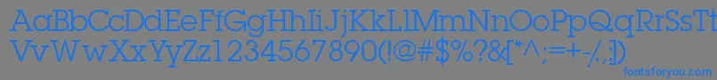 Torrentgraphicssk Font – Blue Fonts on Gray Background