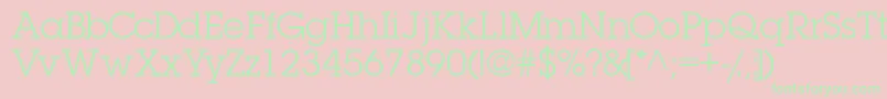 Torrentgraphicssk Font – Green Fonts on Pink Background