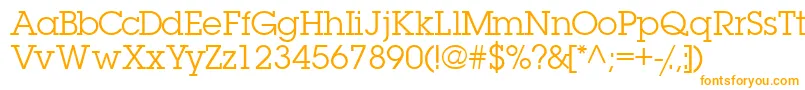 Шрифт Torrentgraphicssk – оранжевые шрифты
