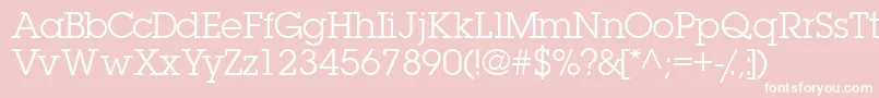 Torrentgraphicssk Font – White Fonts on Pink Background