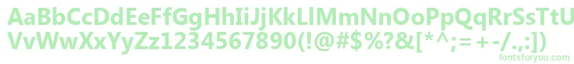 Fonte MicrosoftTaiLeBold – fontes verdes