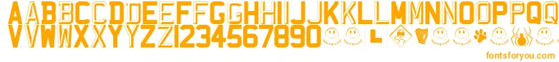 More about RegistrationPlateUk Font RegistrationPlateUk Font – Orange Fonts on White Background