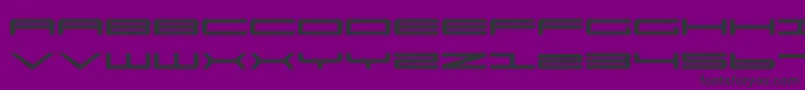 Ultra911 Font – Black Fonts on Purple Background