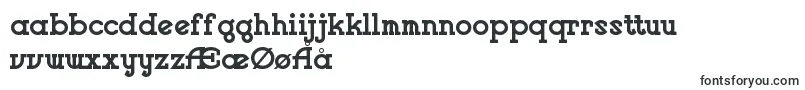 Vlaander-Schriftart – norwegische Schriften