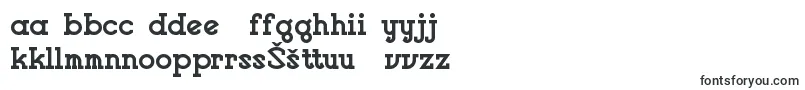 フォントVlaander – リトアニアのフォント