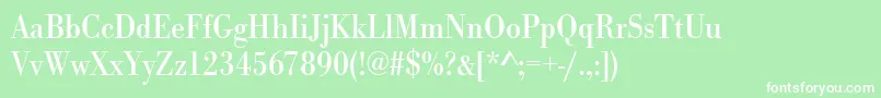 More about Urwbodonitextnar Font Urwbodonitextnar Font – White Fonts on Green Background