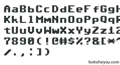  CommodoreAngledV1.2 font