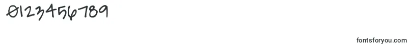 DjbAnotherMandy Font – Fonts for Numbers and Digits