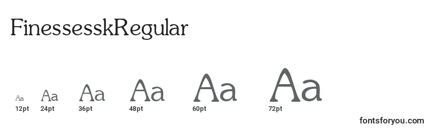 sizes of finessesskregular font, finessesskregular sizes