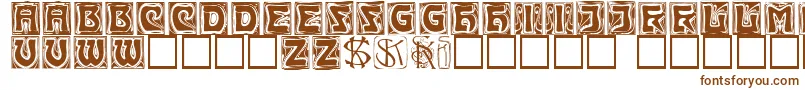 Kinigsteincaps Font – Brown Fonts