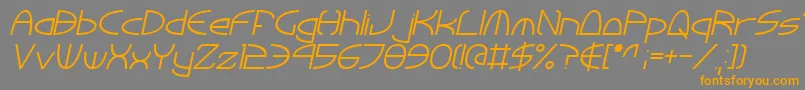 Más sobre la fuente TinkerRoundItalic fuente TinkerRoundItalic – Fuentes Naranjas Sobre Fondo Gris