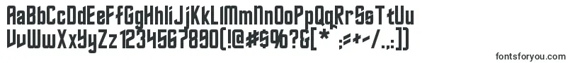 Шрифт Roddenberry – научно-фантастические шрифты