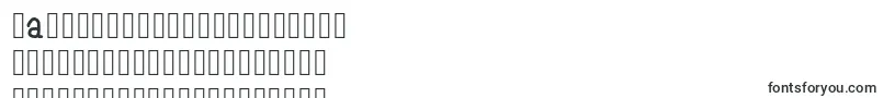 Suplexdriverbold-Schriftart – kirgisische Schriften