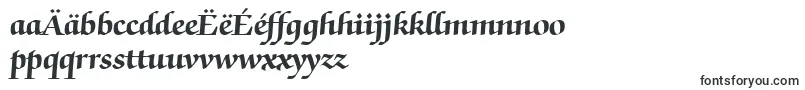 Шрифт ZapfChanceryBoldBt – македонские шрифты