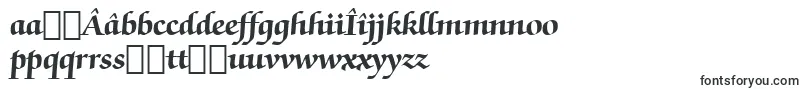 ZapfChanceryBoldBt-Schriftart – rumänische Schriften